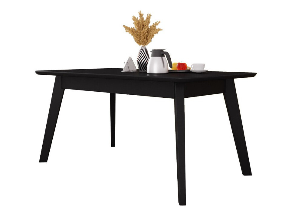 Klubska mizica Racine 116 (Črna)