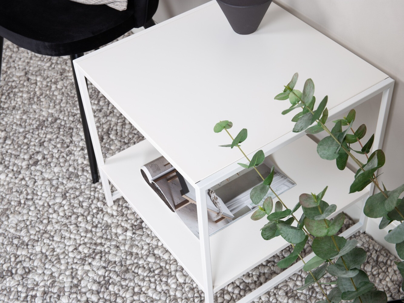 Stranska mizica Dallas 2959 (Bela)