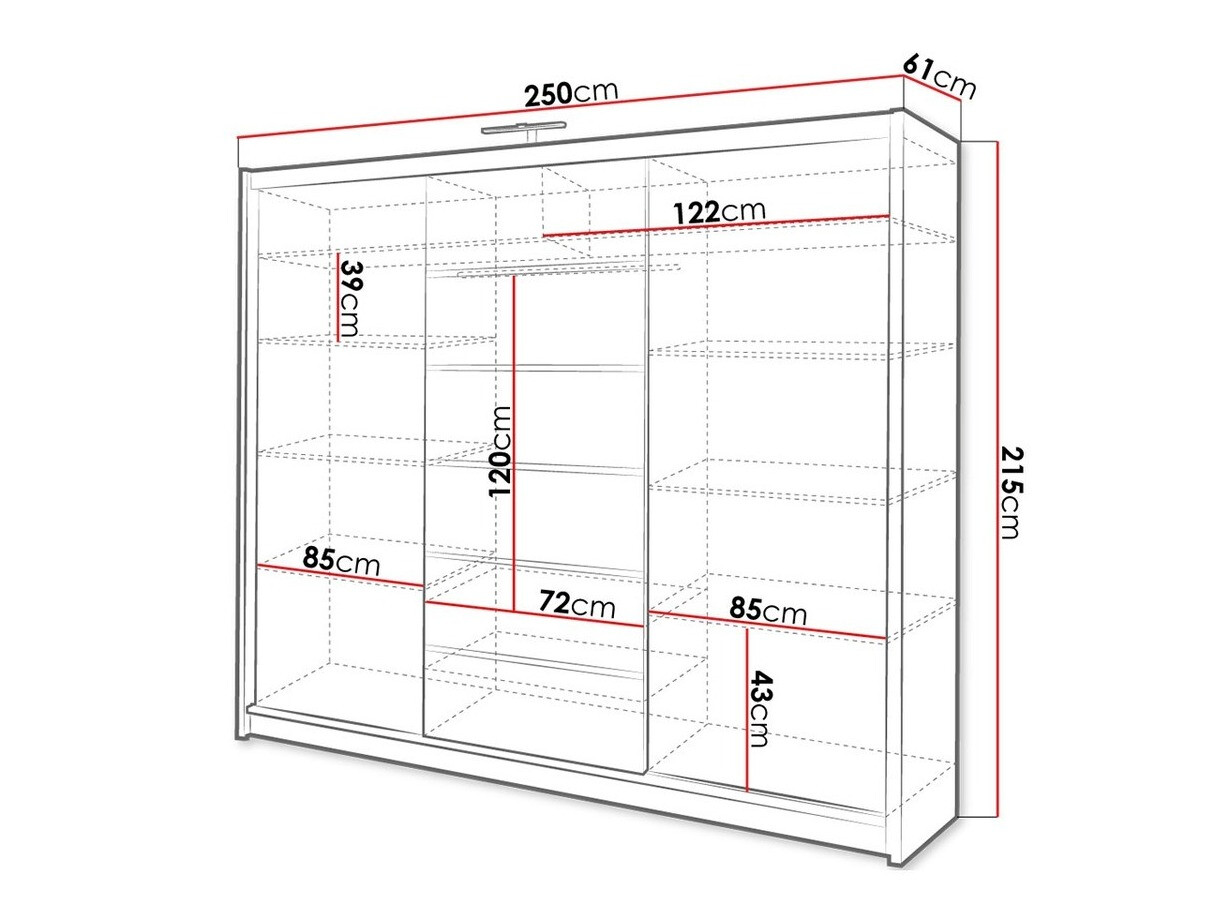 Garderobna omara Salum
