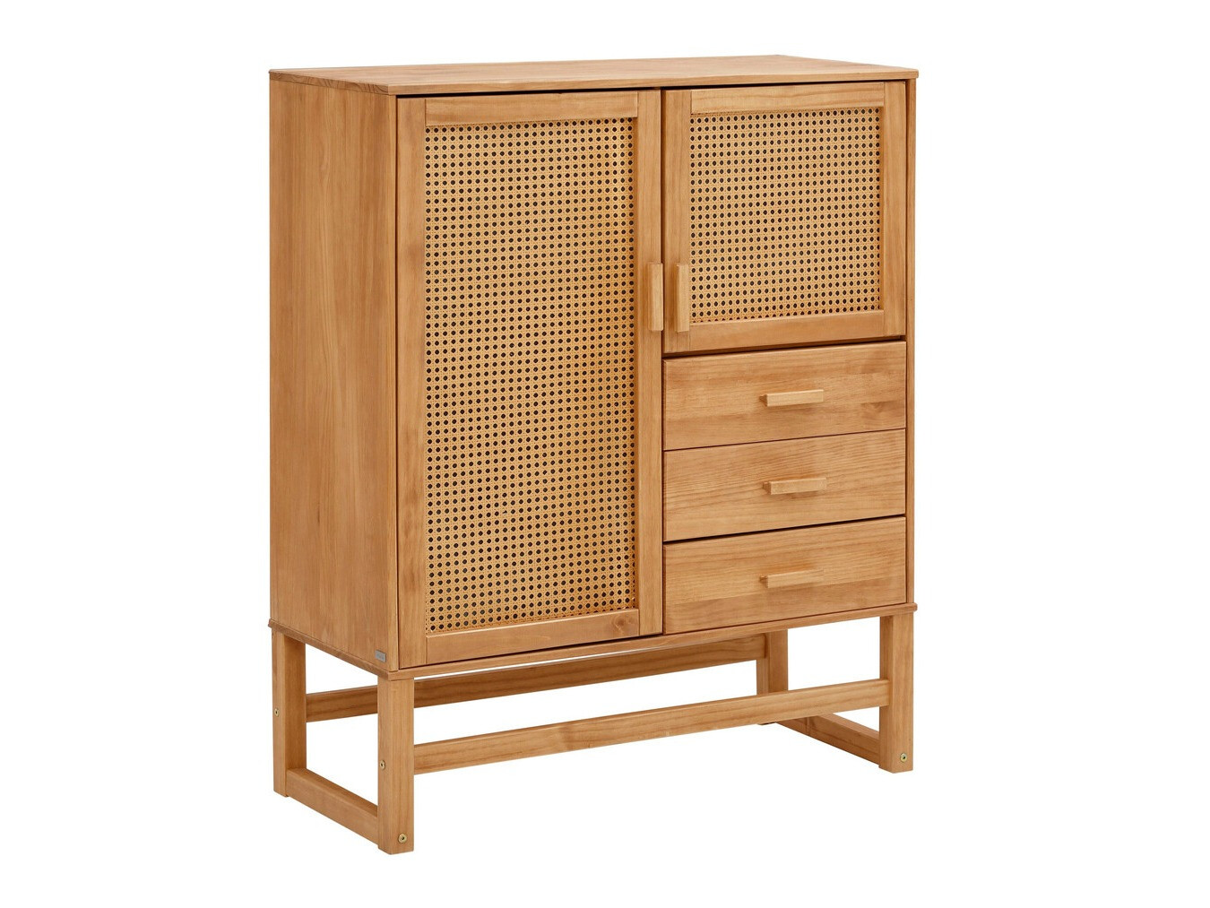 Komoda Nucalu 104 (Svetlo rjava)