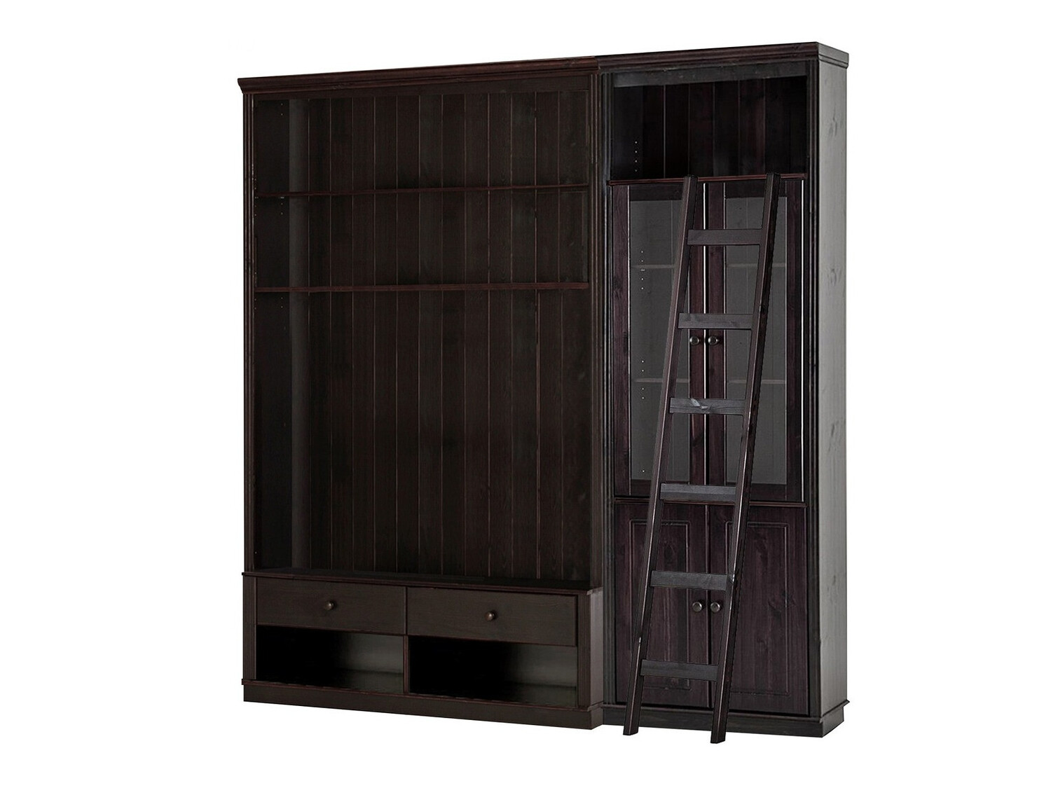 Komplet za dnevno sobo Saltoro 125 (Temno rjava)