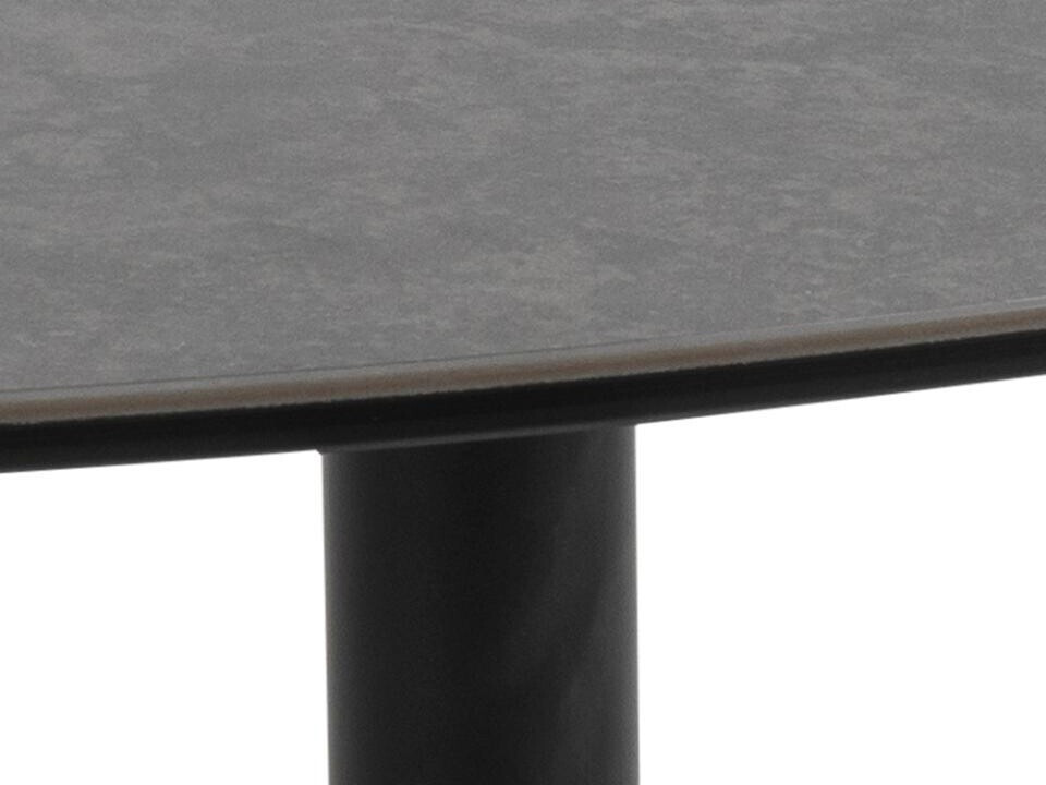 Klubska mizica Norsica 293 (Temno siva + Črna)