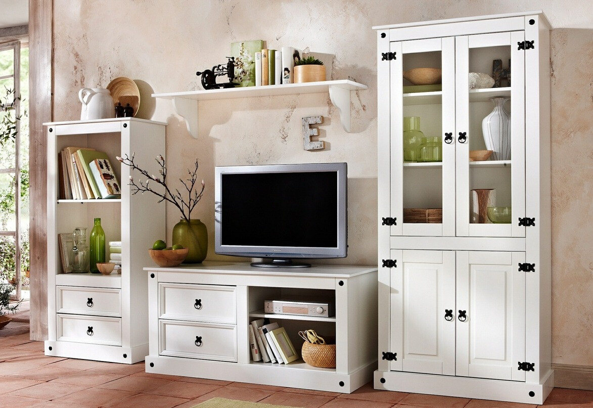 Stenska polica Sonlive 100 (Bela)