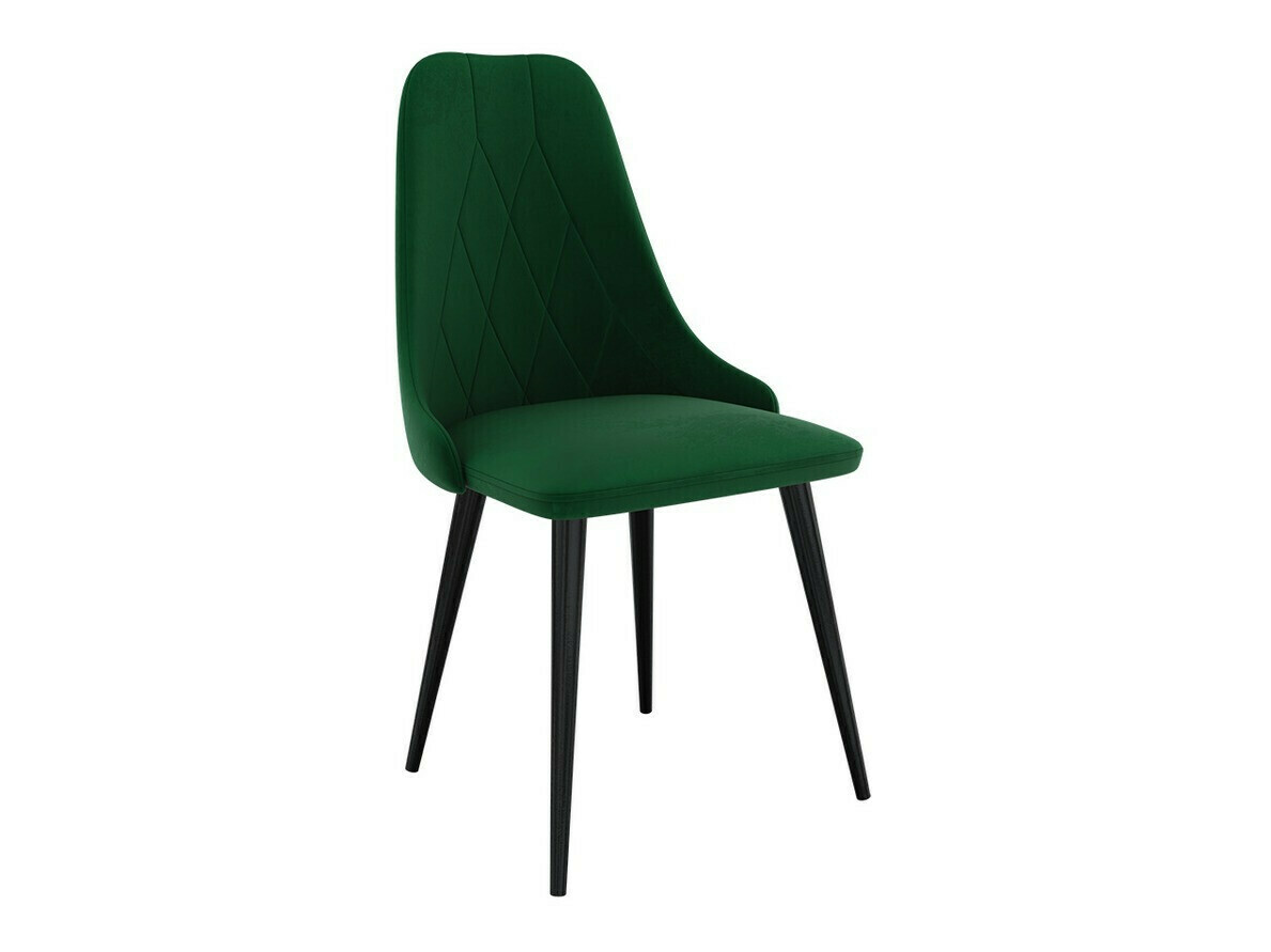 Jedilniški komplet Racine 125 (Črna + Magic Velvet 2225)