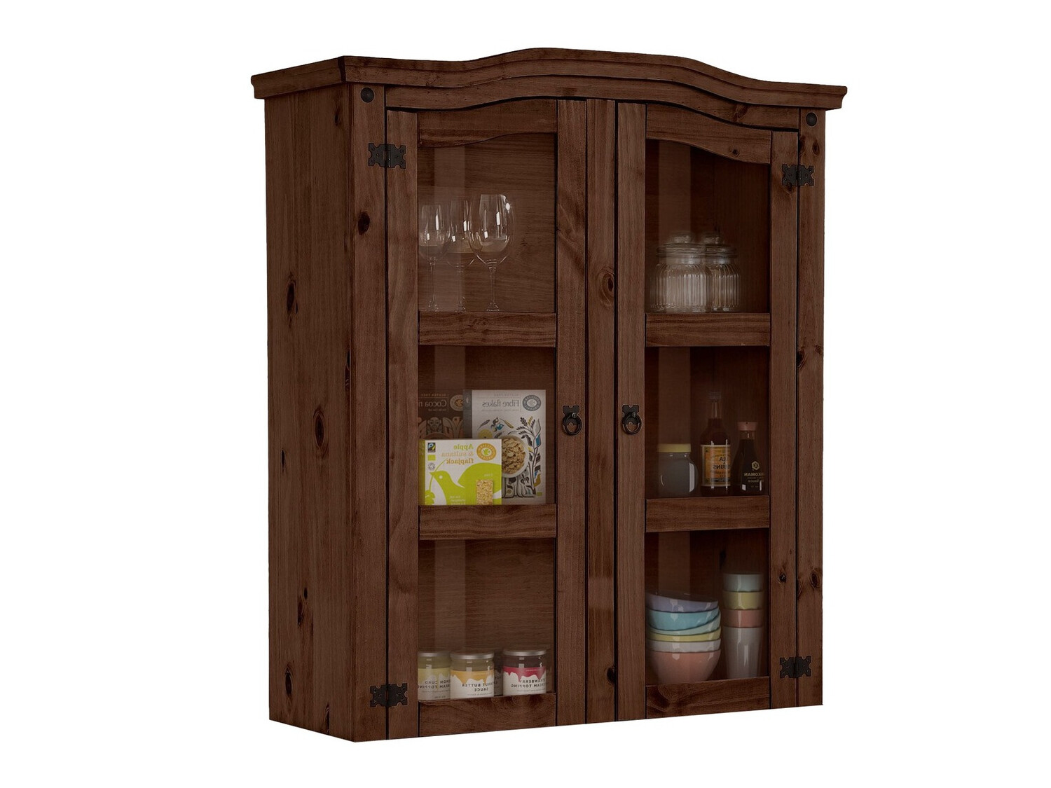 Stenska polica Sonlive 108 (Rjava)