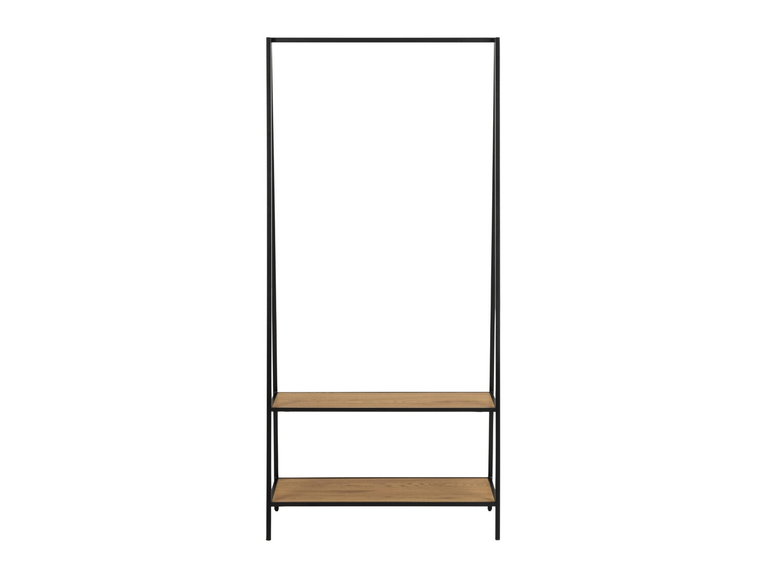 Obešalnik Norsica Sevferi 160 (Črna + Divji hrast)