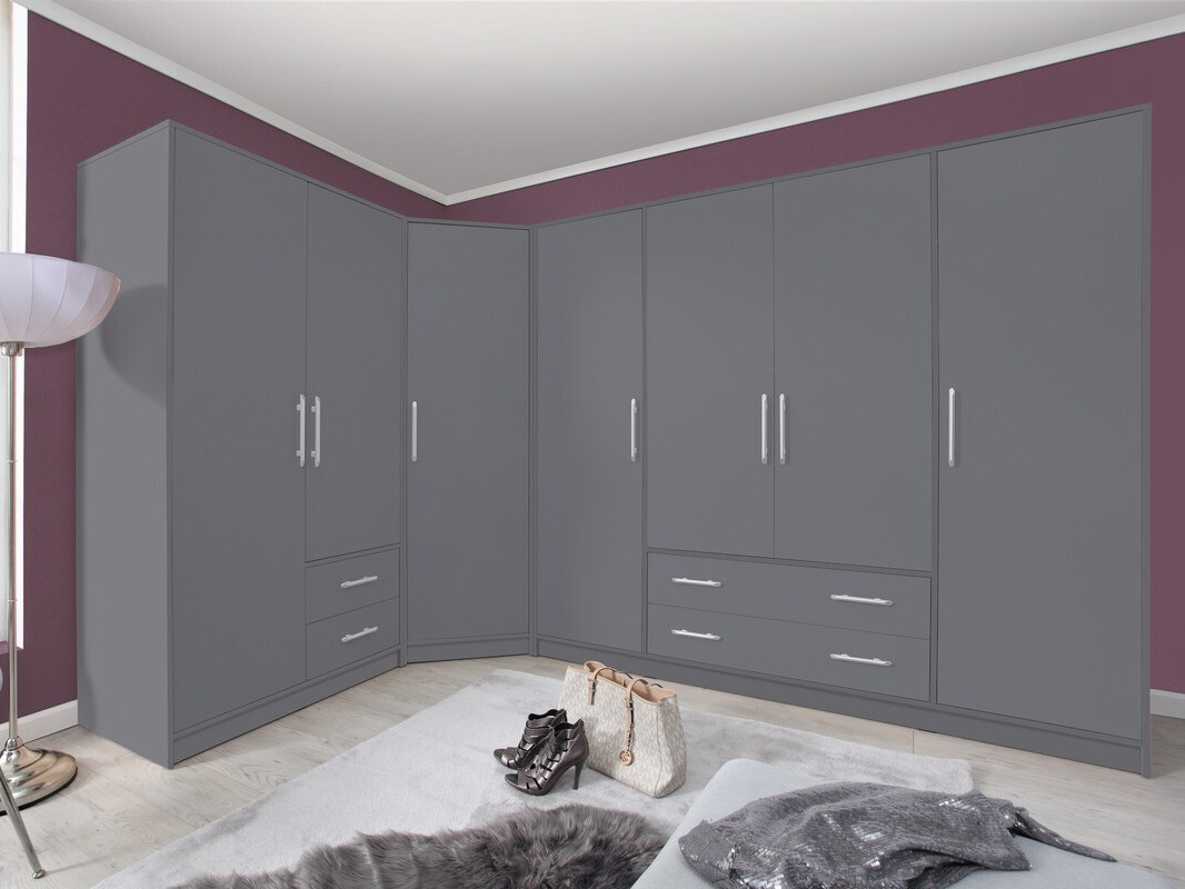 Garderobna omara Cavmero 100 (Antracit)