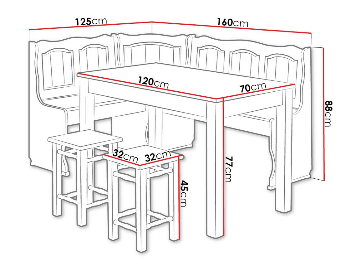Jedilni kot Edmond 103
