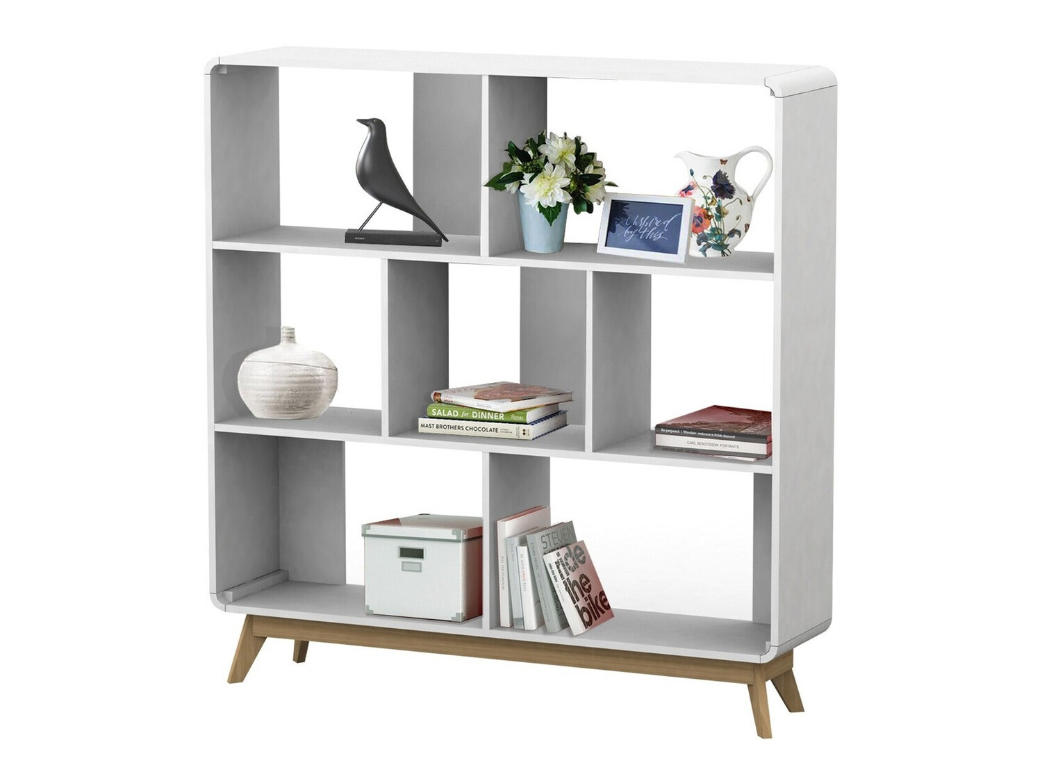 Regal Elbtena 109 (Bela + Hrast)