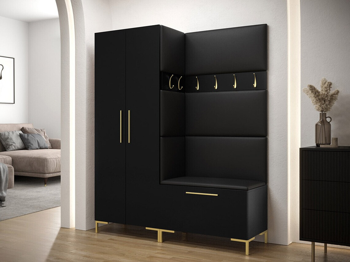 Komplet za predsobo Nomal I (Črna)