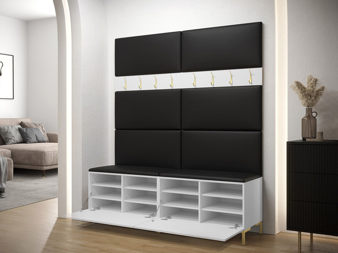 Komplet za predsobo Nomal II (Bela)