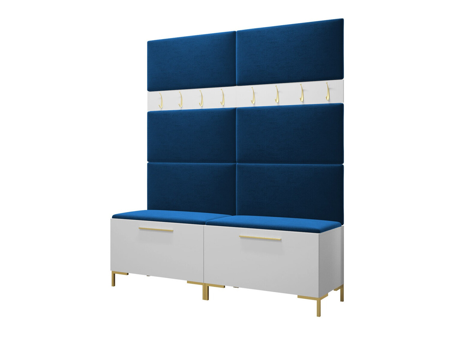 Komplet za predsobo Nomal II (Bela)