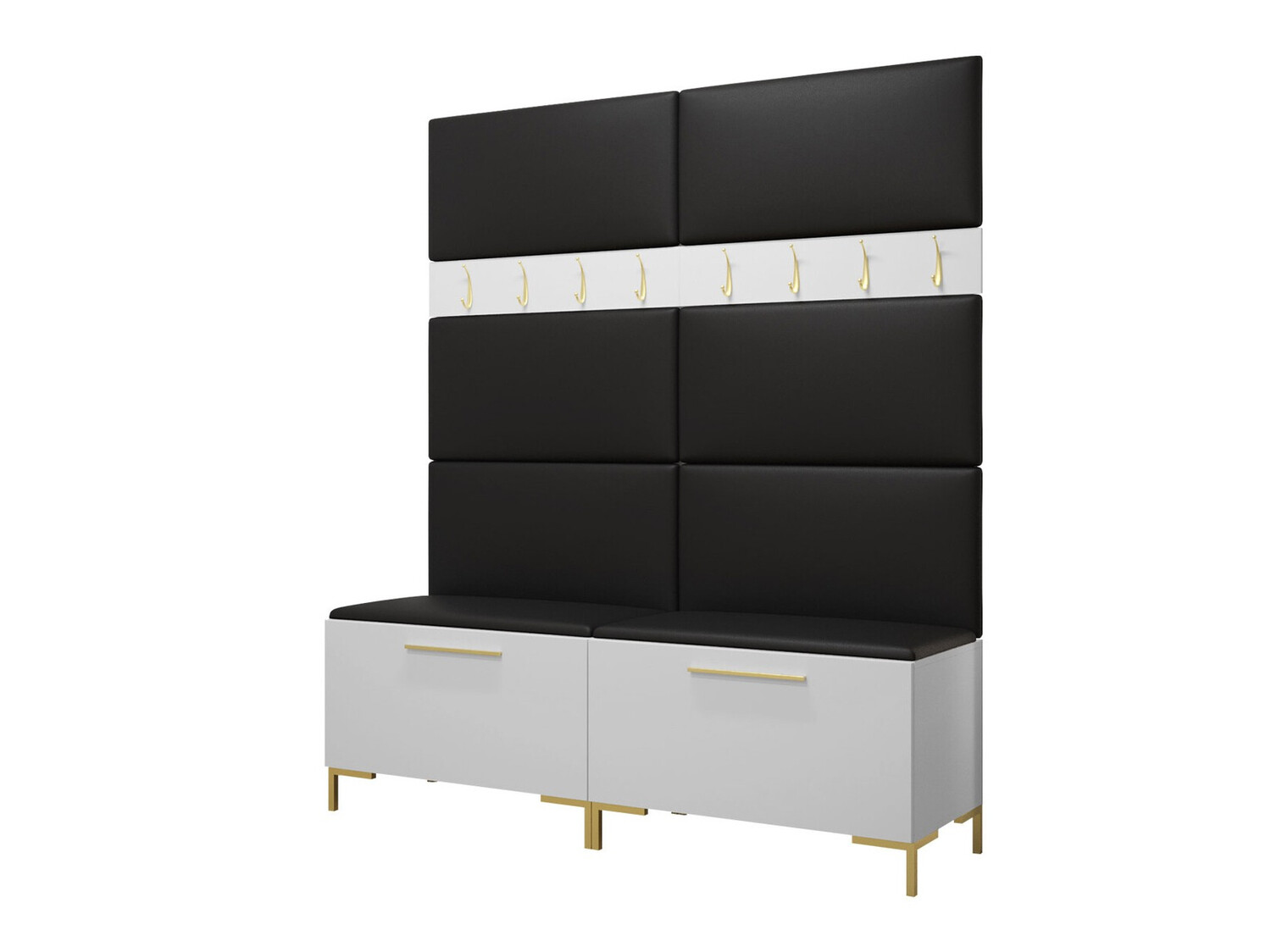 Komplet za predsobo Nomal II (Bela)