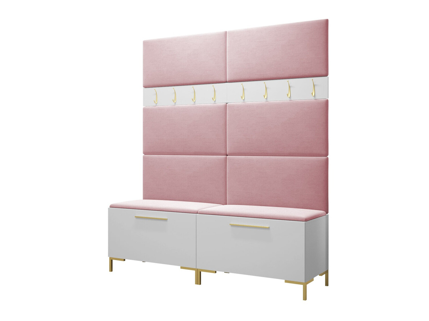 Komplet za predsobo Nomal II (Bela)