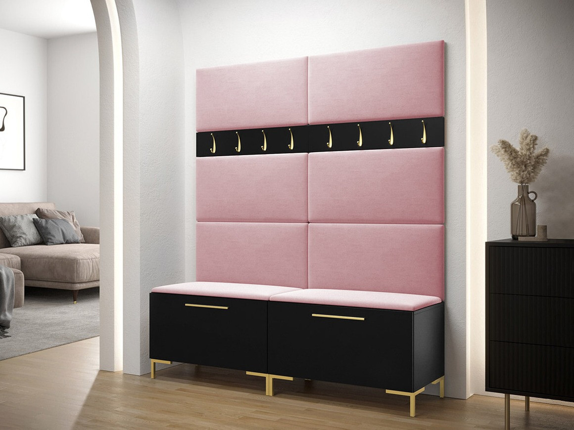 Komplet za predsobo Tivsoa 101 (Črna)