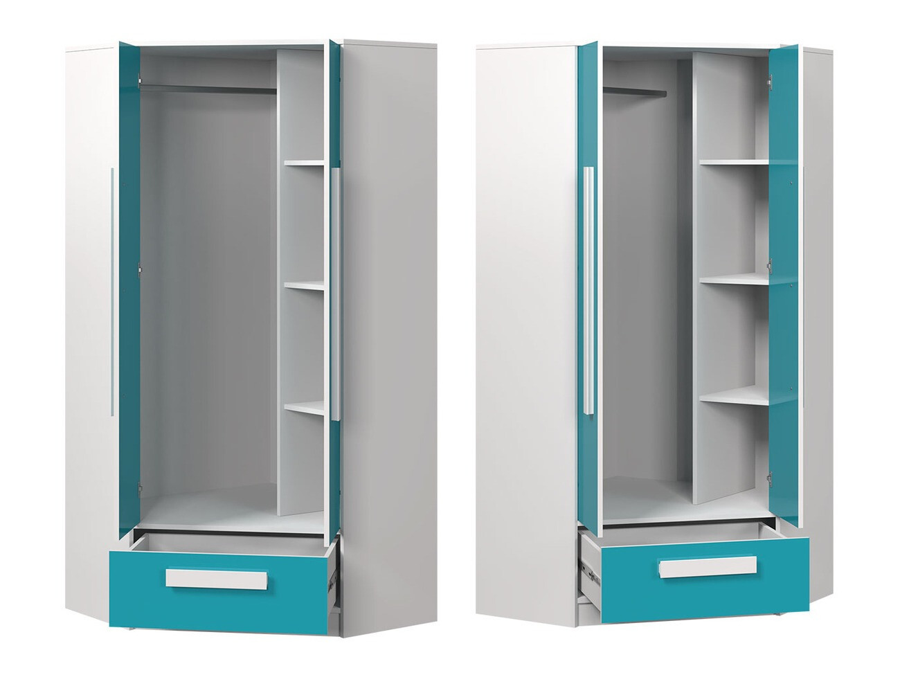 Kotna omara Merevari 103 (Bela + Sijaj bela + Siva)