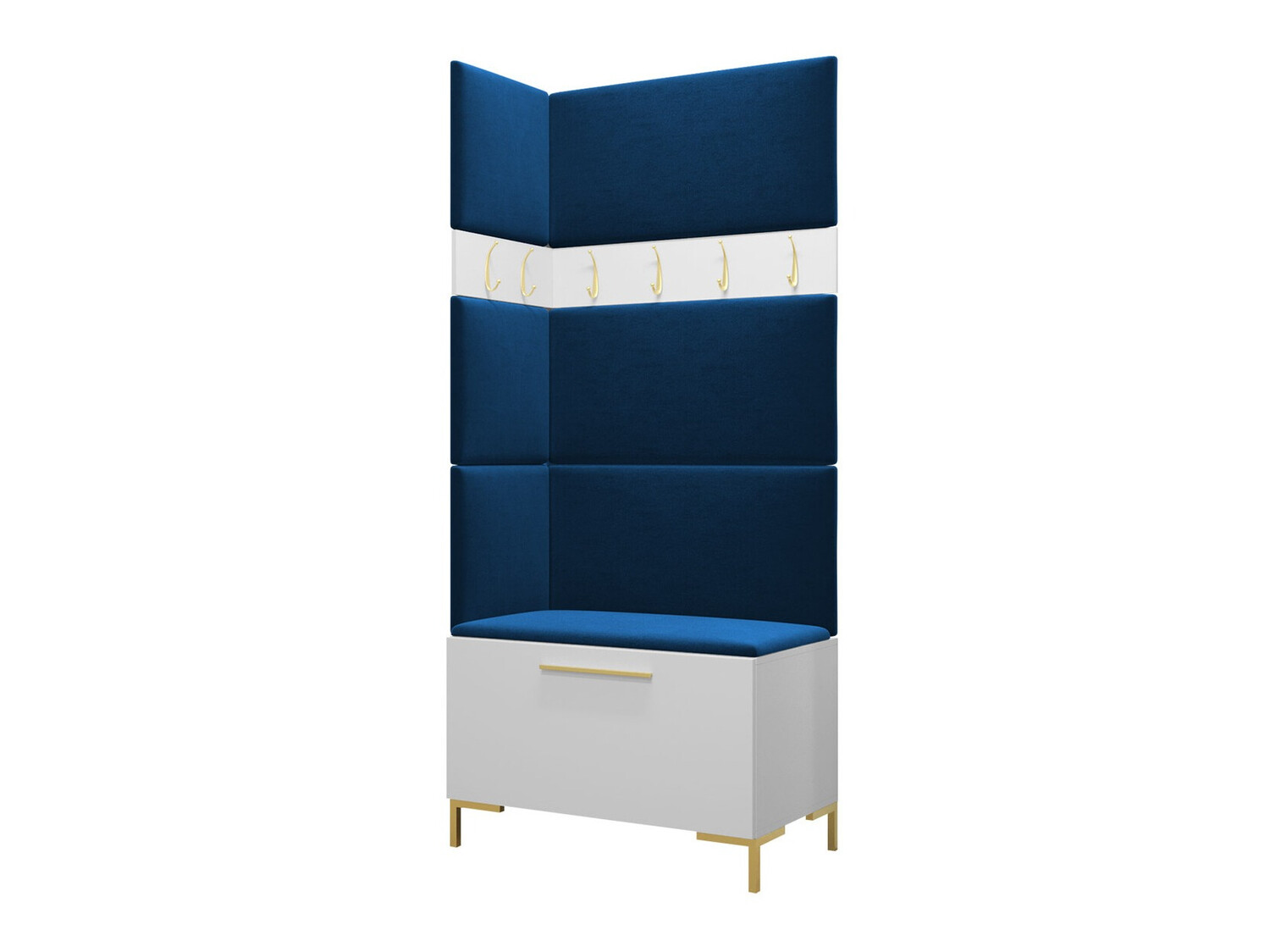 Komplet za predsobo Nomal IV (Bela)