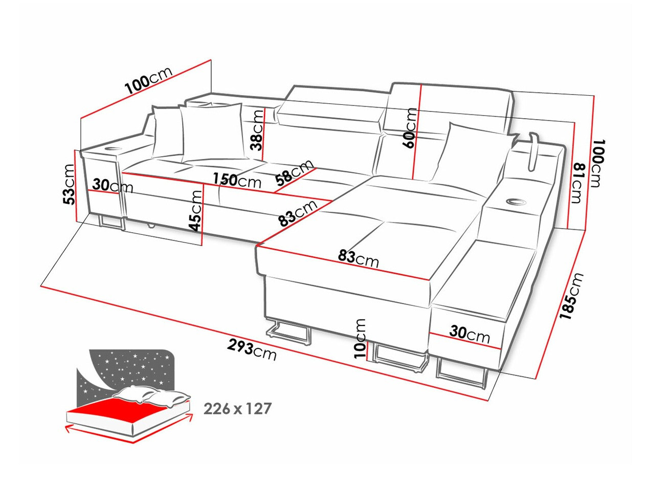 Kotna garnitura Sarasota 159 (Uttario Velvet 2955 + Uttario Velvet 2978)