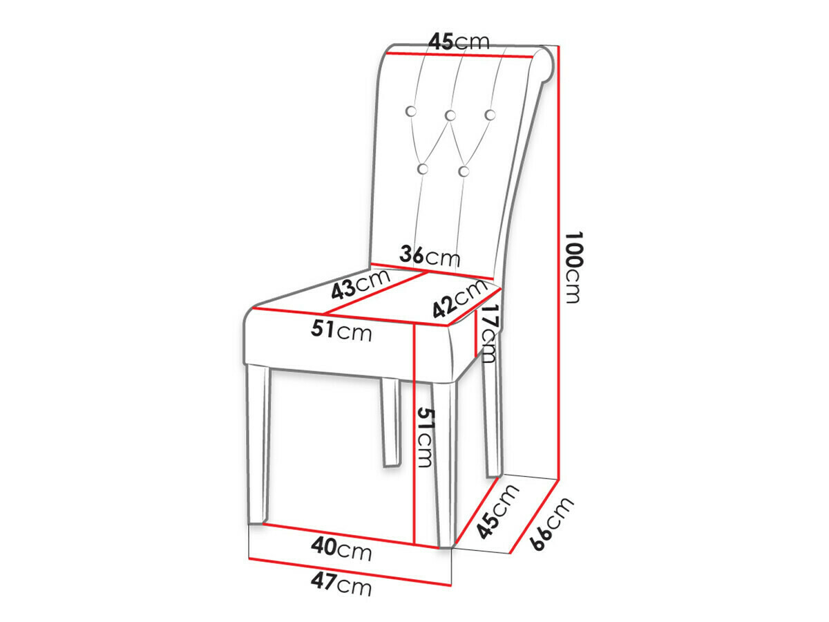 Jedilniški komplet Racine 143 (Bela + Magic Velvet 2258)