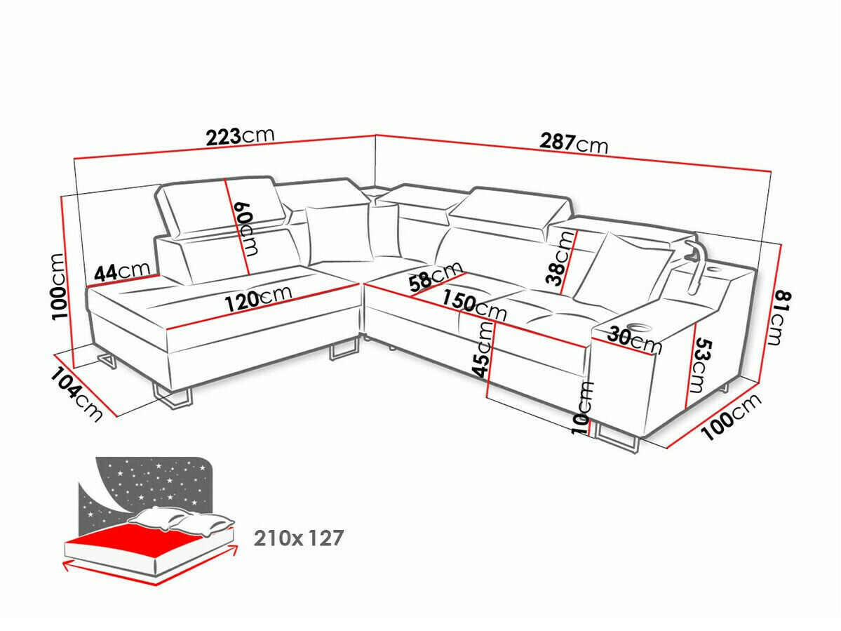 Kotna garnitura Sarasota 138 (Uttario Velvet 2980 + Uttario Velvet 2973)