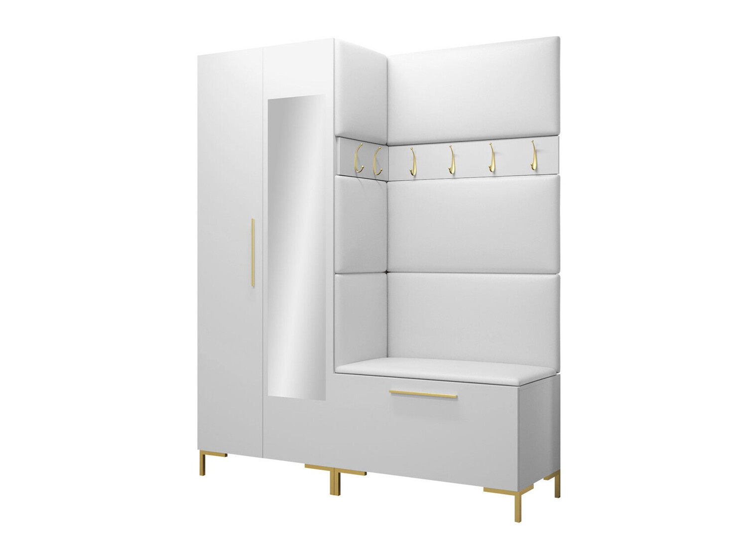 Komplet za predsobo Tivsoa 107 (Eko usnje Soft 017)