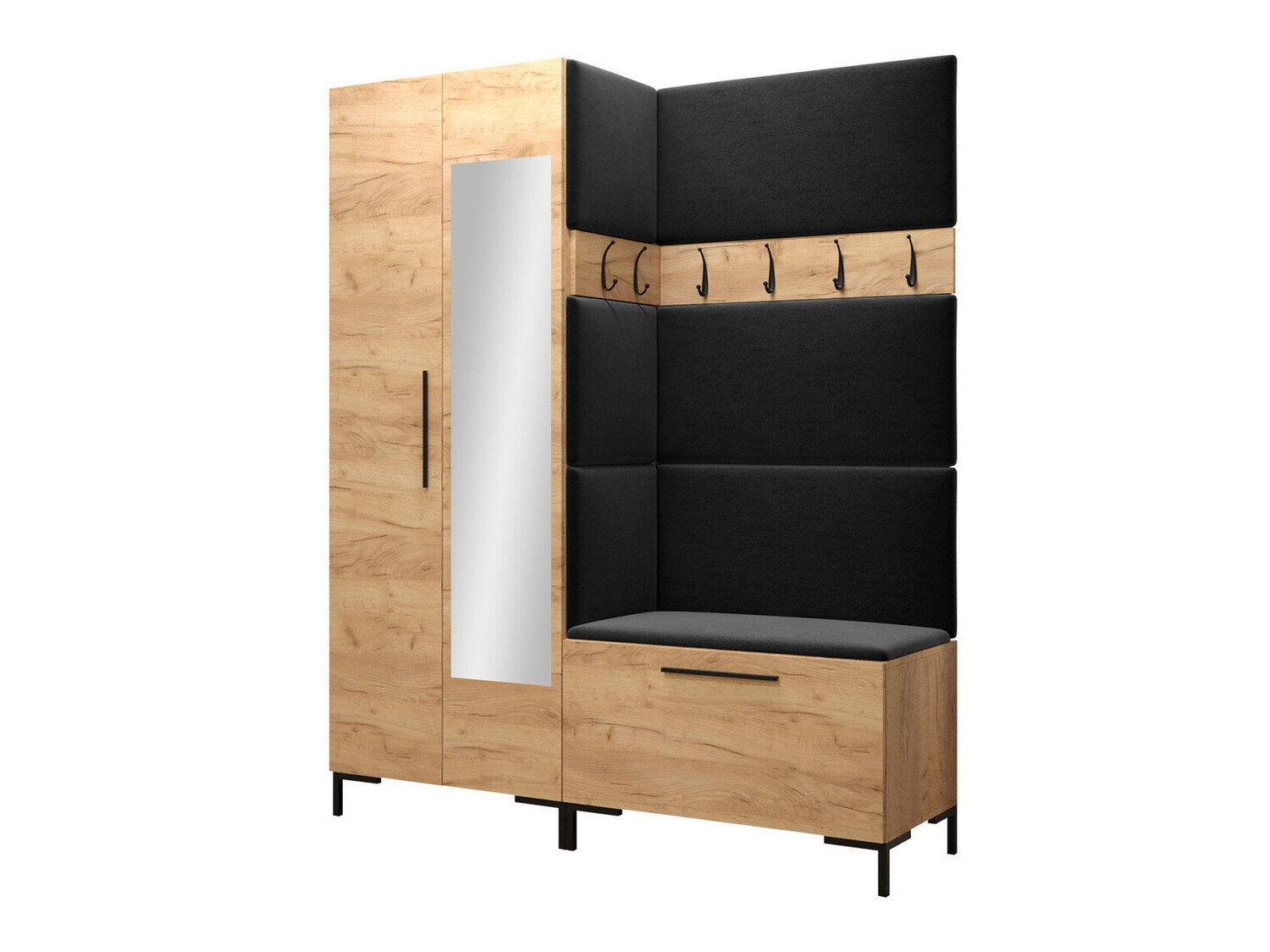 Komplet za predsobo Tivsoa 107 (Eko usnje Soft 011)