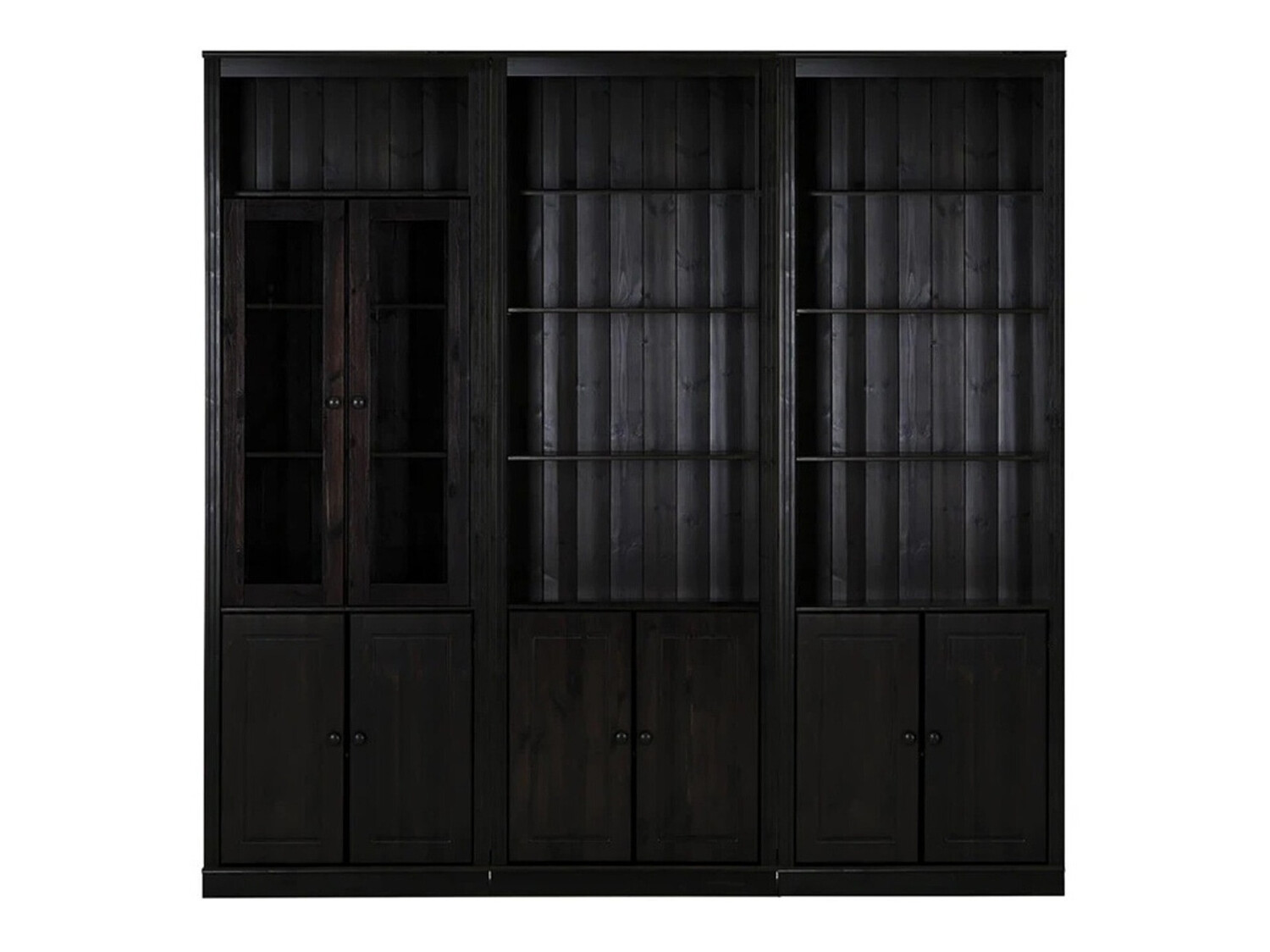 Komplet polic Saltoro 111 (Temno rjava)