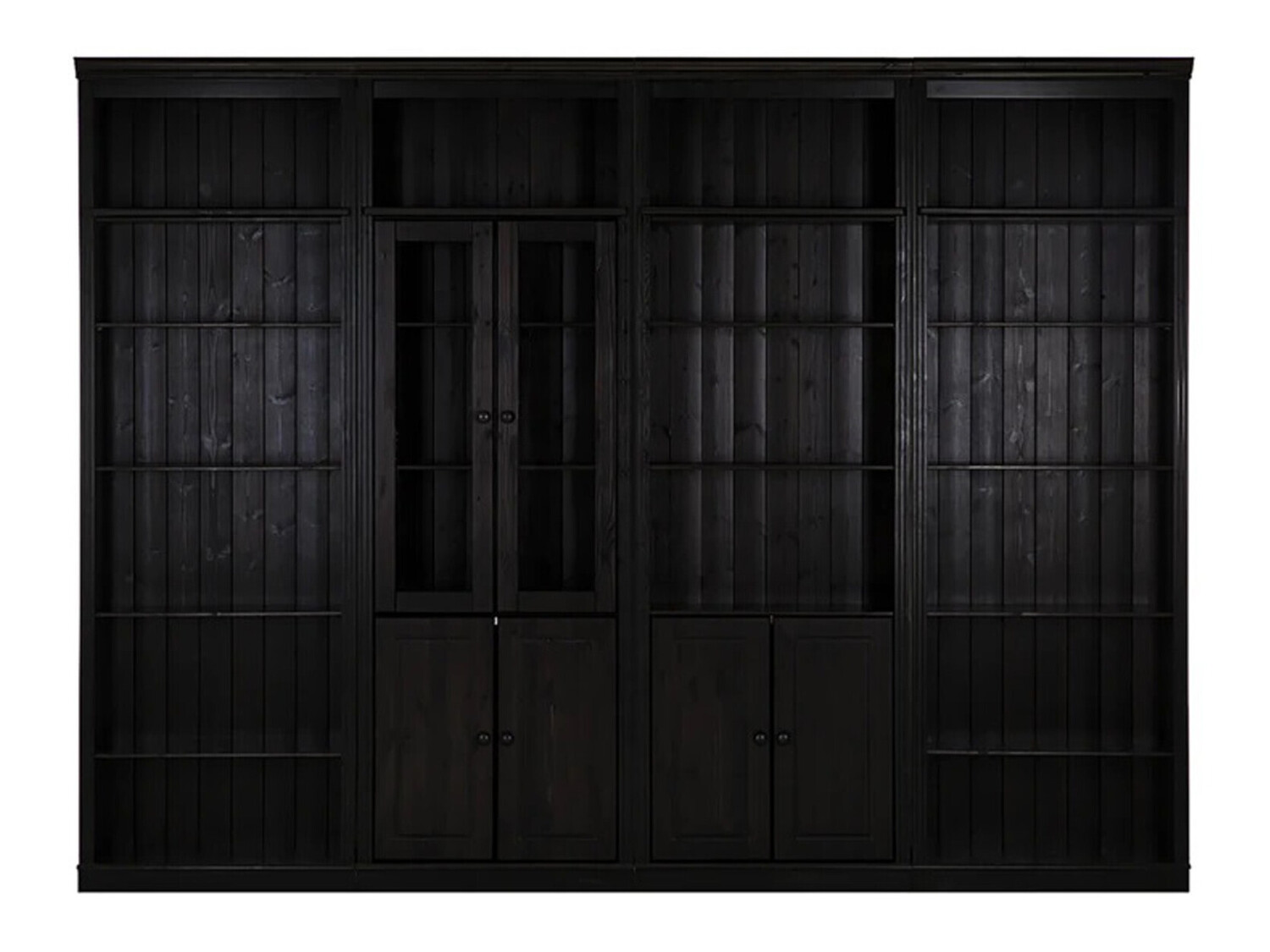 Komplet polic Saltoro 112 (Temno rjava)