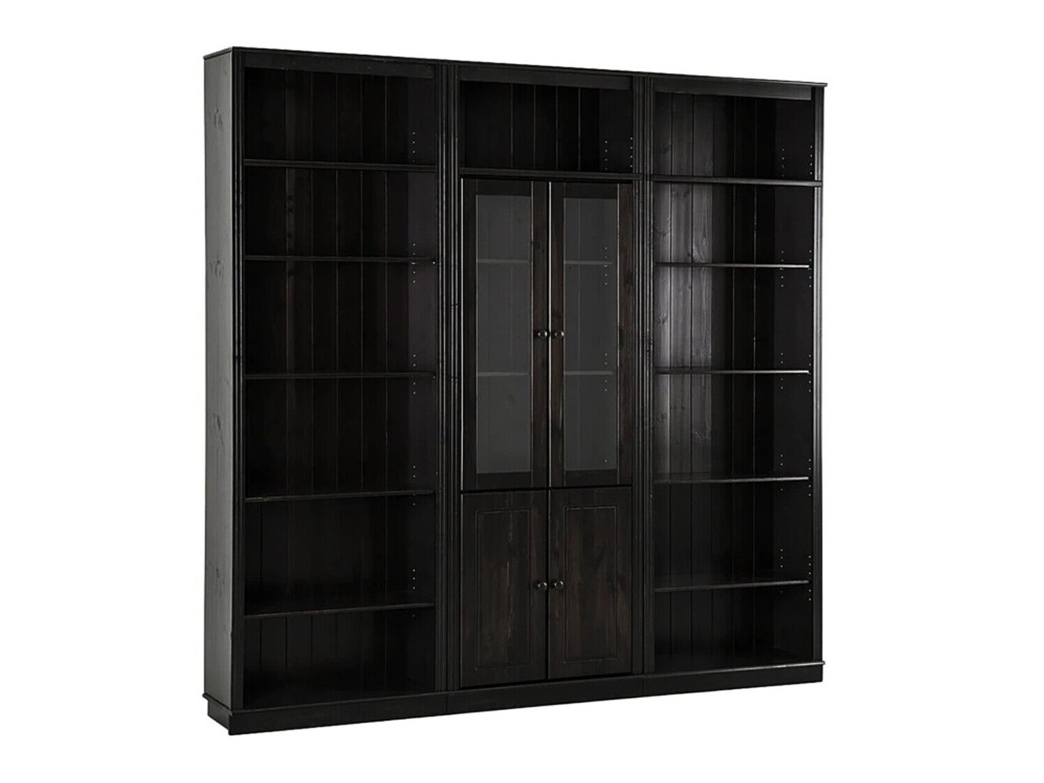 Komplet polic Saltoro 113 (Temno rjava)