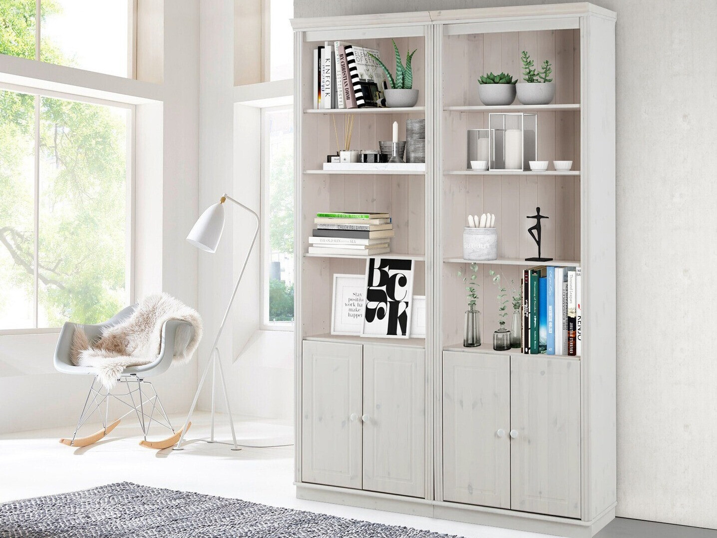 Komplet polic Saltoro 115 (Bela)