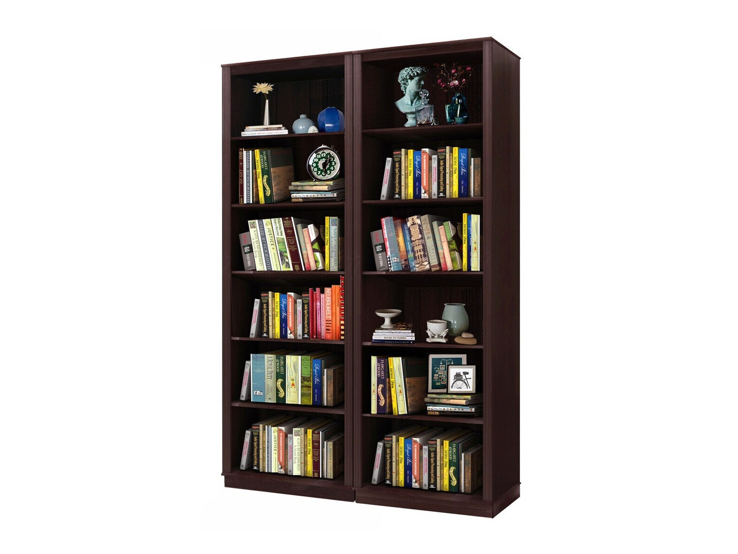 Komplet polic Saltoro 116 (Temno rjava)