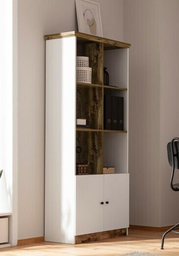 Regal Felmave 101 (Bela + Hrast)