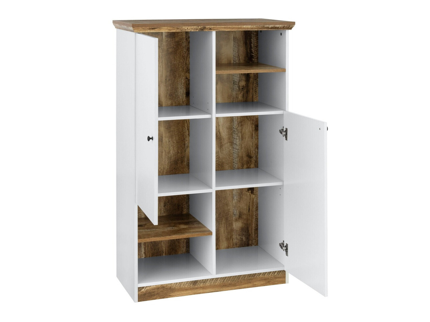 Regal Felmave 103 (Bela + Hrast)