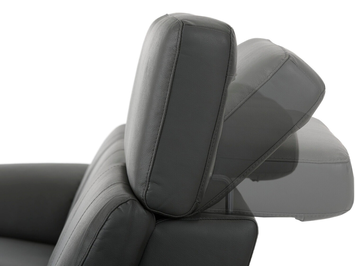 Kotna garnitura s počivalnikom Denton 1502 (Siva)