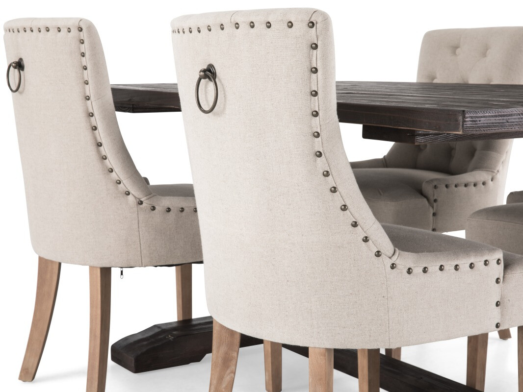 Jedilniški komplet Scandinavian Choice 620 (Beige + Rjava)