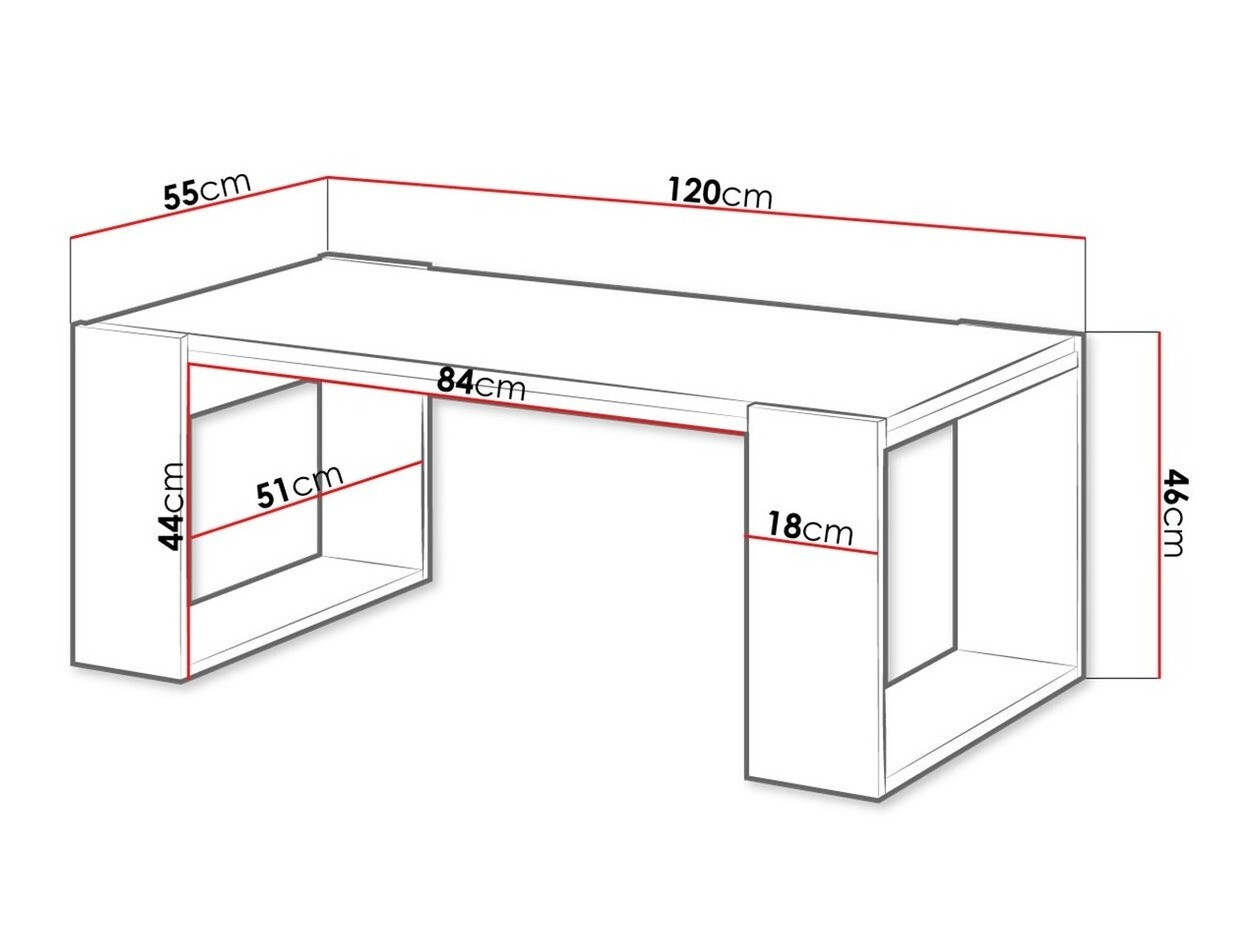 Klubska mizica Nolvoi 106