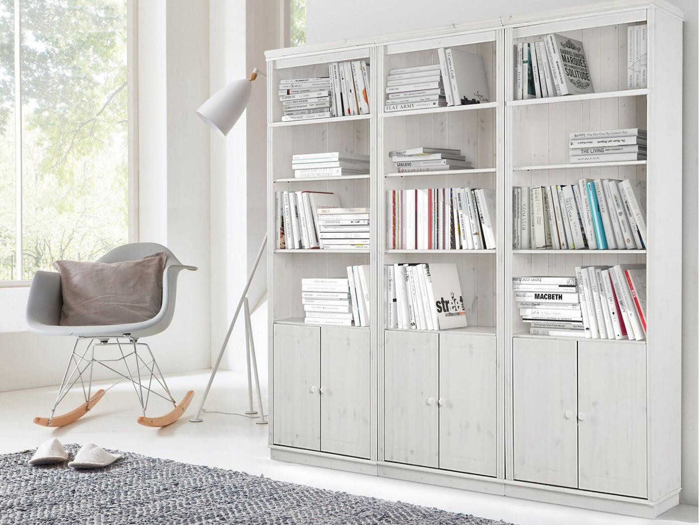 Komplet polic Saltoro 117 (Bela)