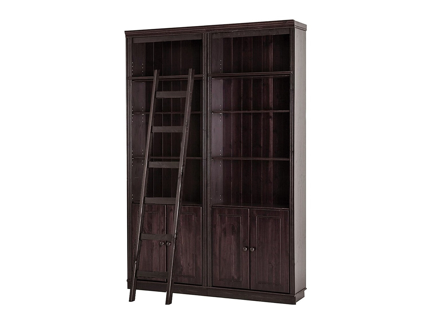 Komplet polic Saltoro 118 (Temno rjava)