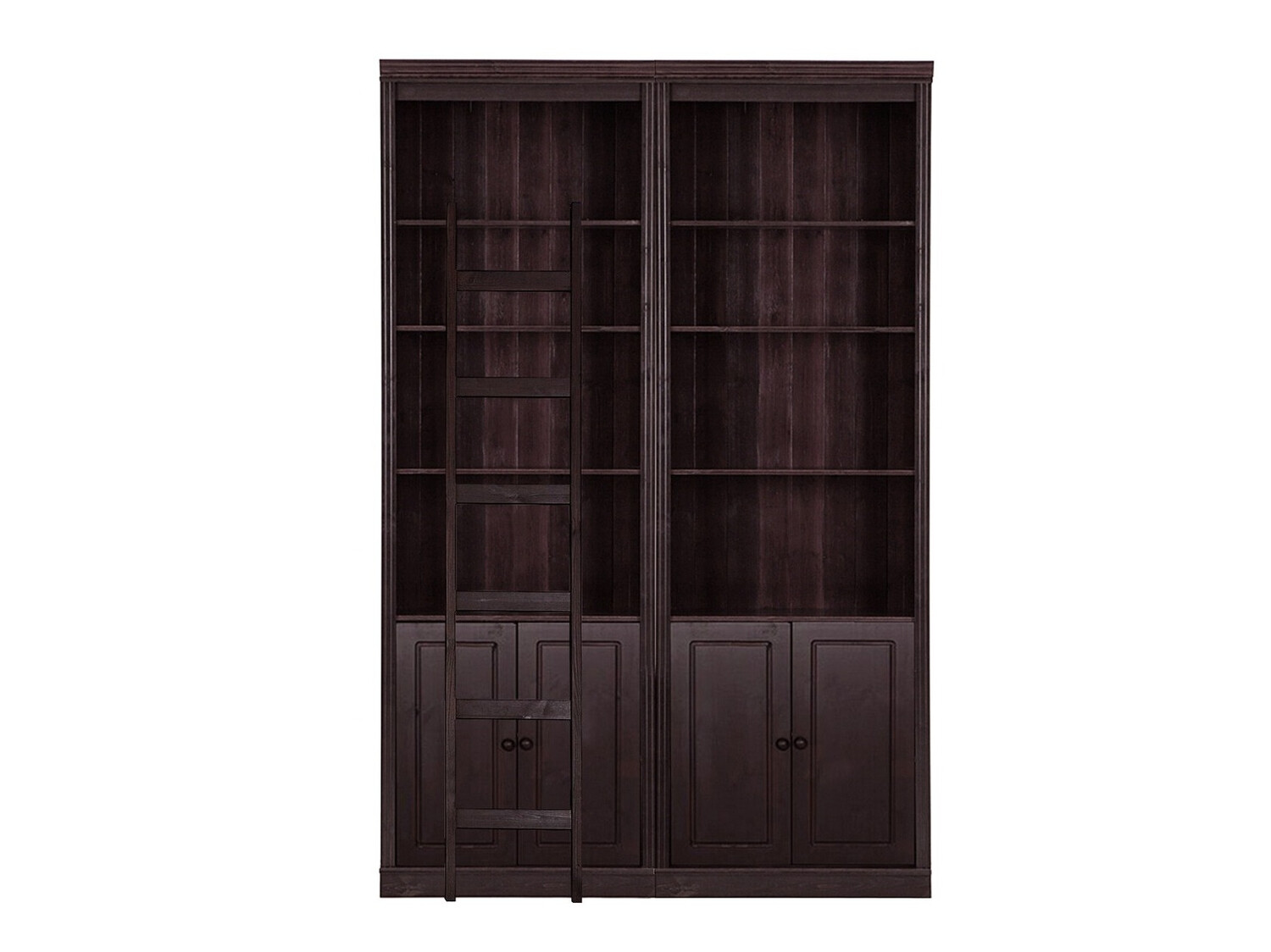 Komplet polic Saltoro 118 (Temno rjava)