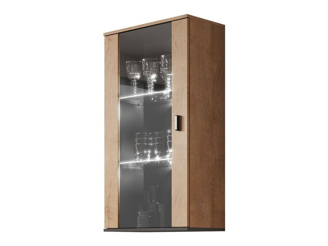 Stenska omarica Tornola 103 (Hrast lefkas + Črna)