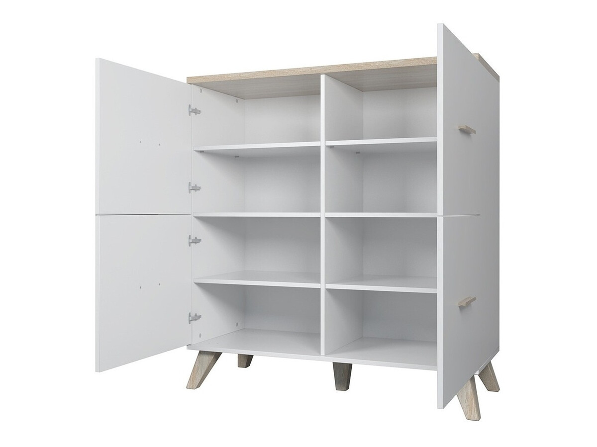 Omarica Larfloi 105 (Bela + Sonoma hrast)