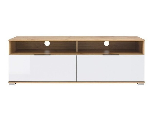 TV-omarica Tivetra 109 (Wotan hrast + Sijaj bela)