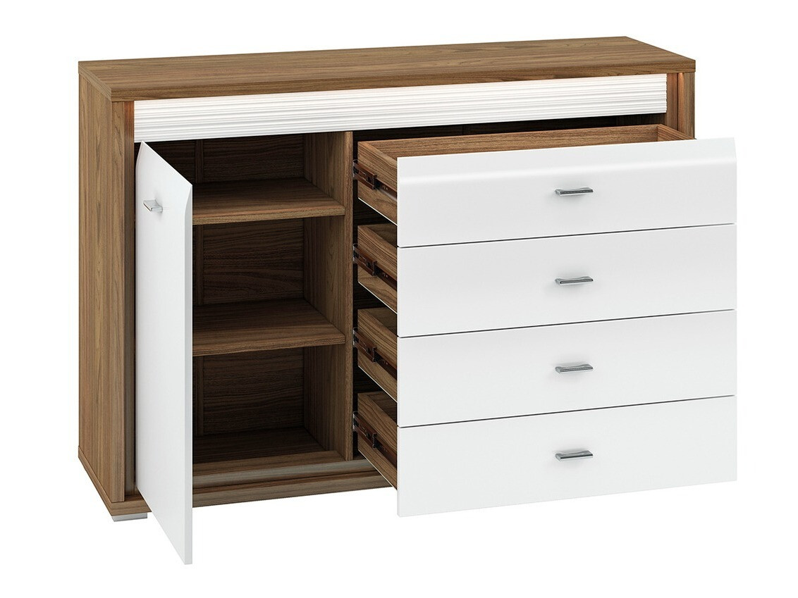 Komoda Madison H102 (Sijaj bela)