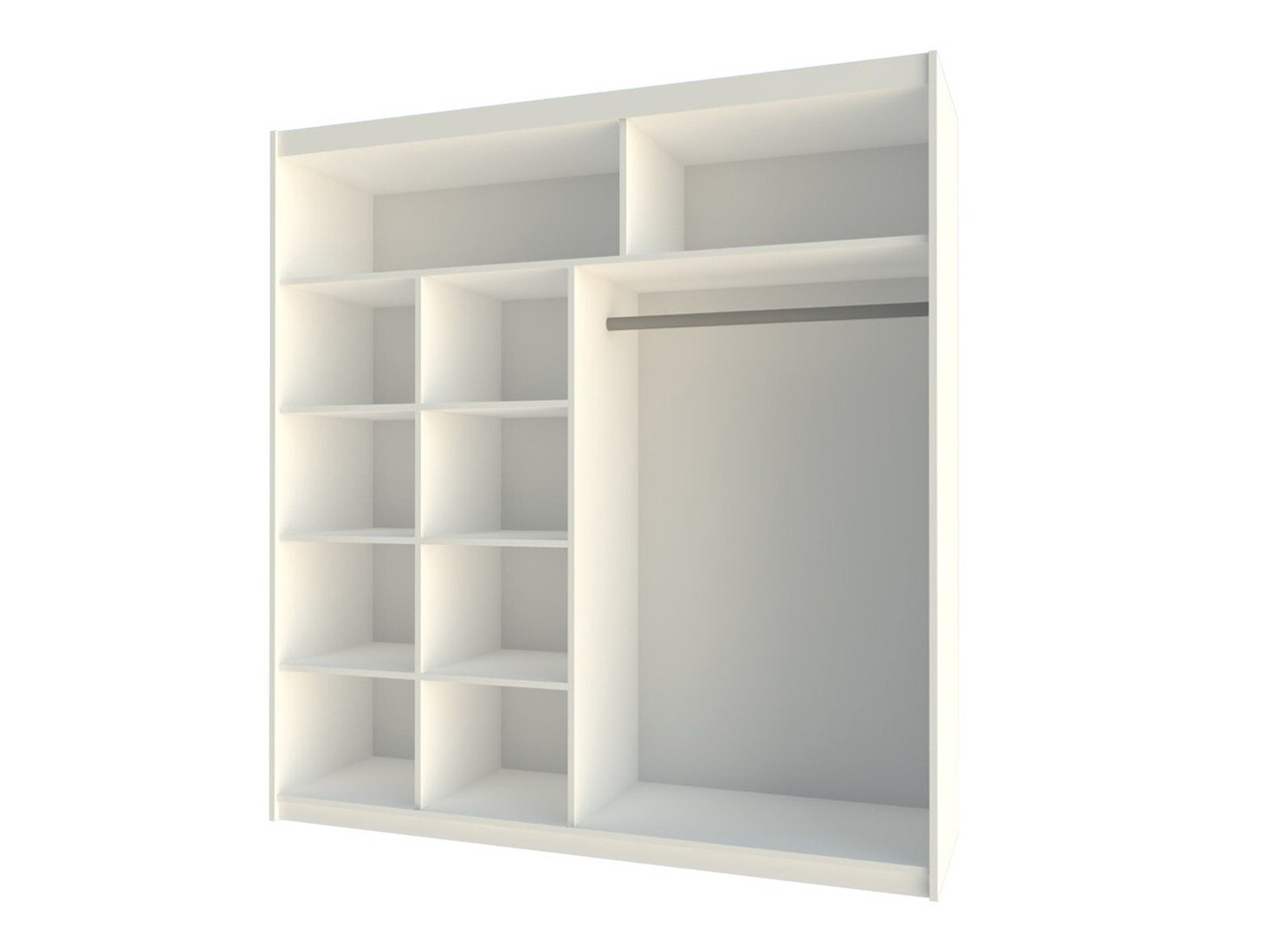 Garderobna omara Honolulu 106 (Bela)