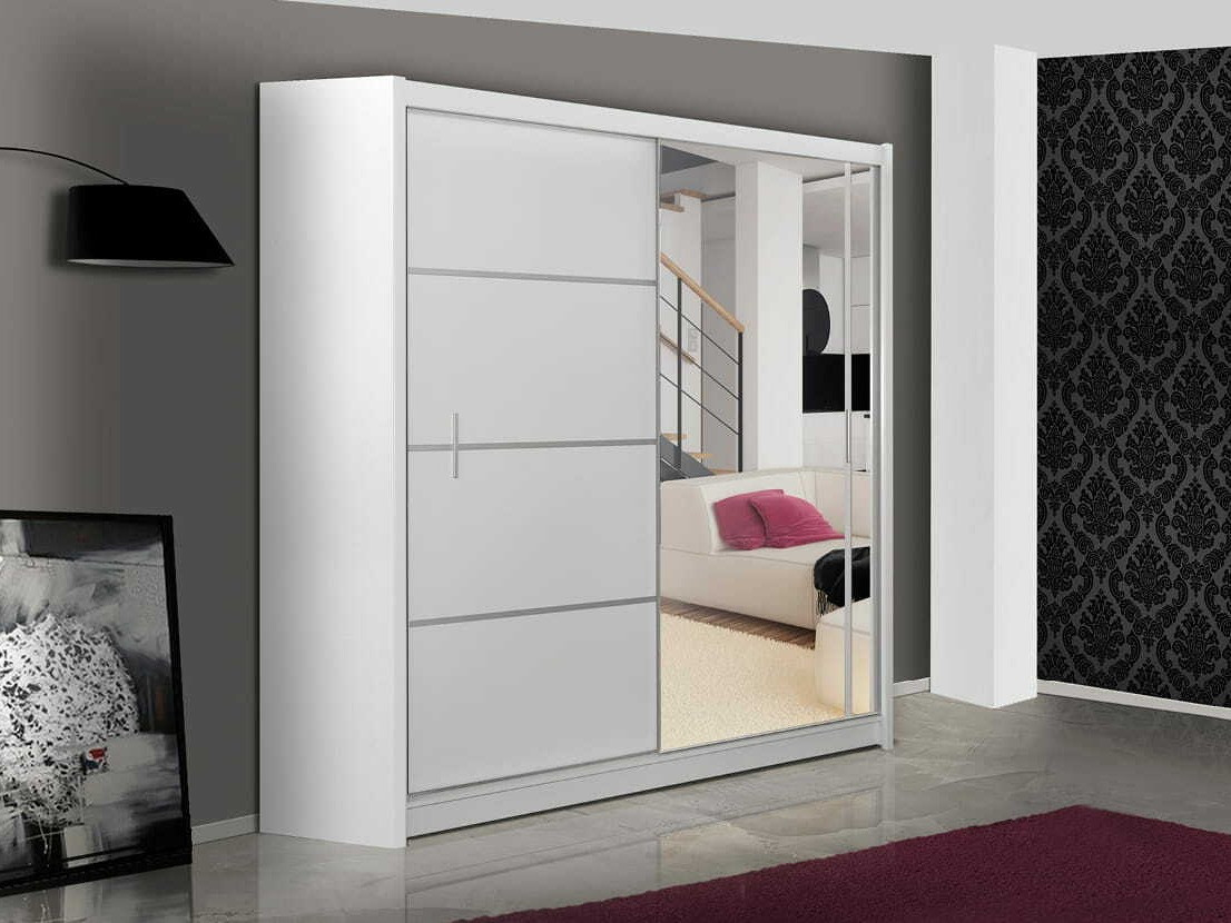 Garderobna omara Honolulu 106 (Bela)