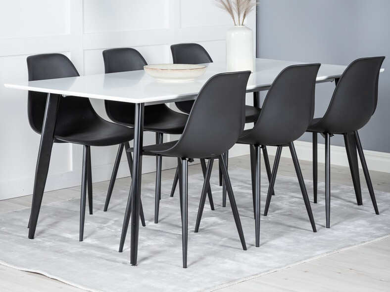 Miza Dallas 127 (Bela + Črna)