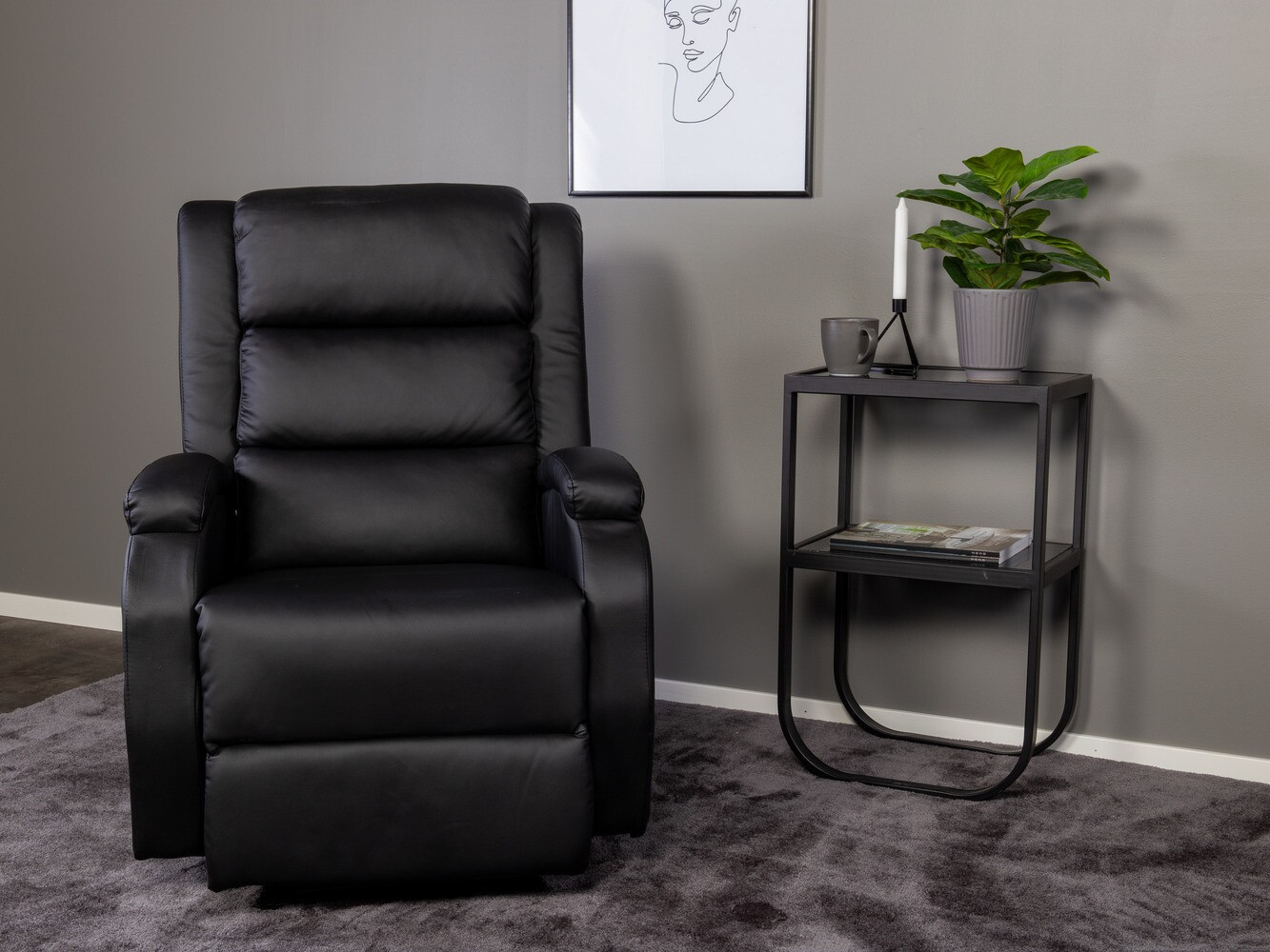 Fotelj s počivalnikom Dallas 1569