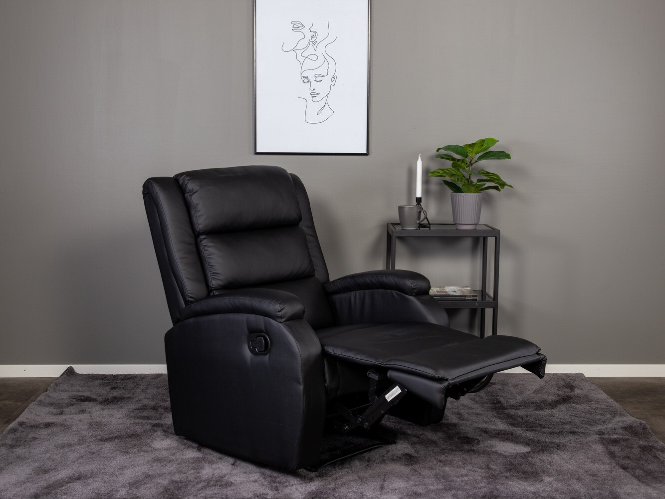 Fotelj s počivalnikom Dallas 1569