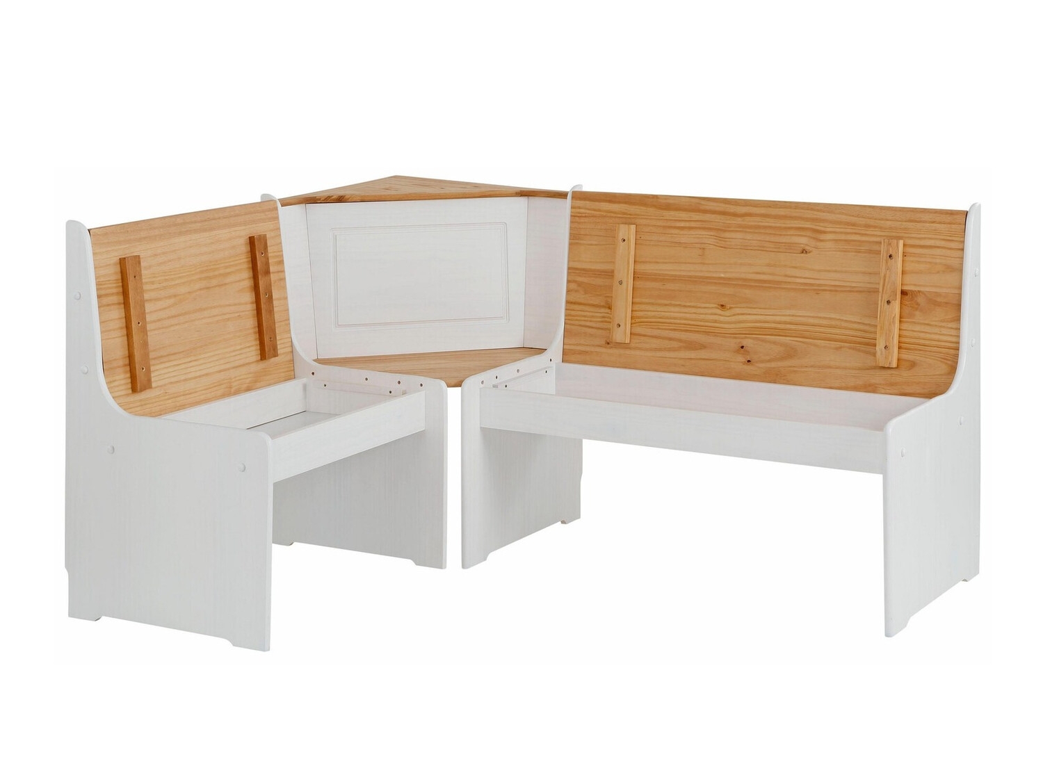 Jedilni kot Denton 204 (Bela + Bor)