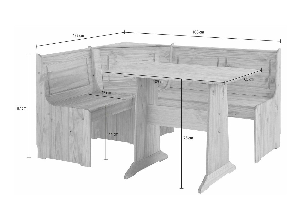 Jedilni kot Denton 204 (Bor)